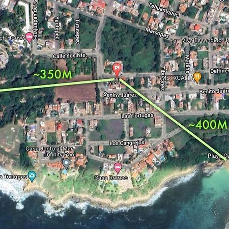 Studio -Trees At Mikasa- Near Beach, Pool, Fast Wifi, Ac & King Bed Puerto Escondido  Exterior foto