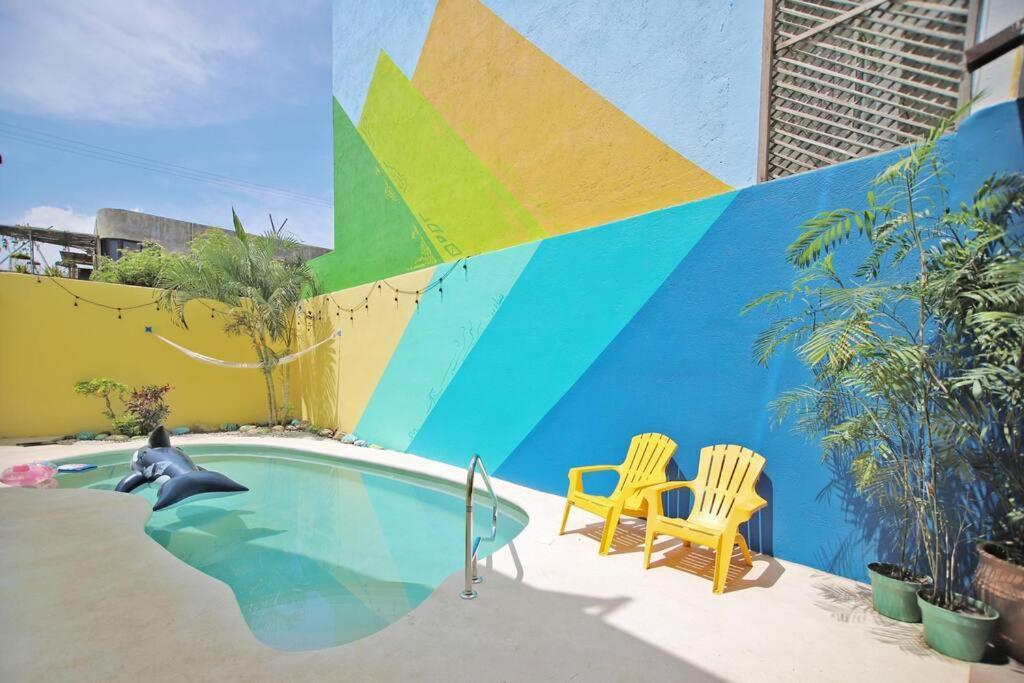 Studio -Trees At Mikasa- Near Beach, Pool, Fast Wifi, Ac & King Bed Puerto Escondido  Exterior foto