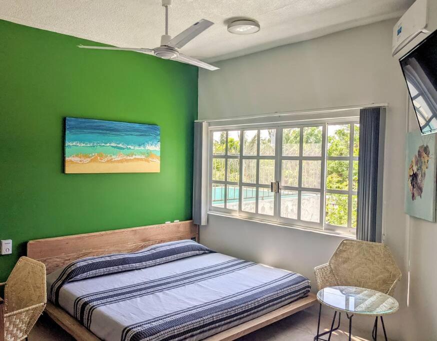 Studio -Trees At Mikasa- Near Beach, Pool, Fast Wifi, Ac & King Bed Puerto Escondido  Exterior foto