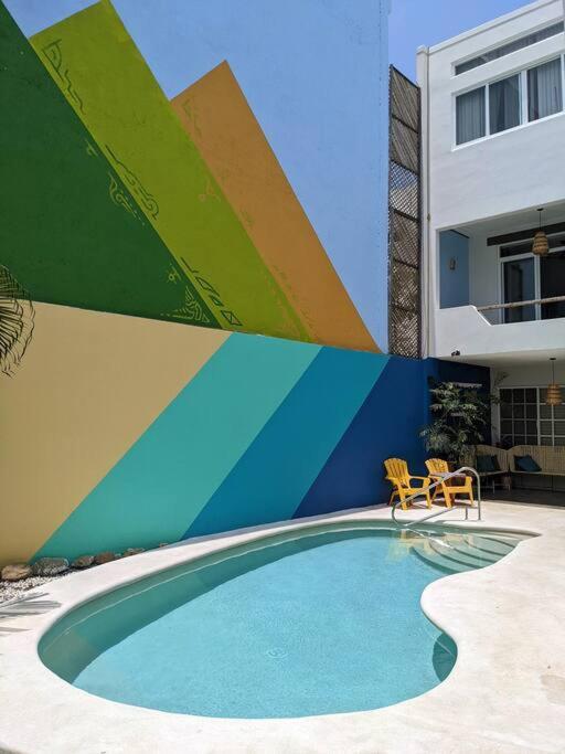 Studio -Trees At Mikasa- Near Beach, Pool, Fast Wifi, Ac & King Bed Puerto Escondido  Exterior foto